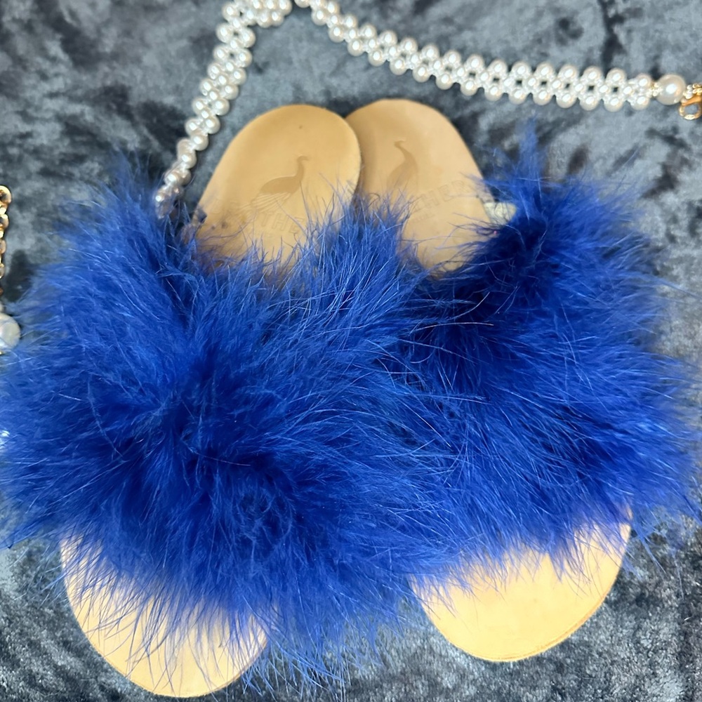 Brother Vellies Lamu Sandals in Indigo